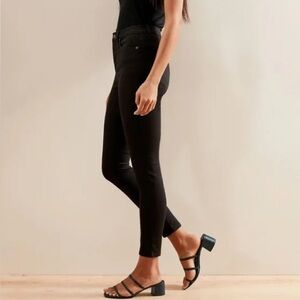 Banana Republic Black High Rise Skinny Jeans